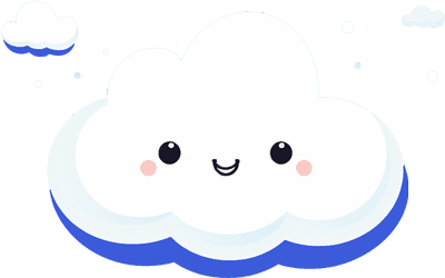 fluffy happy cloud!